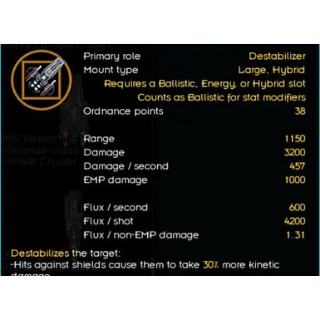 Superweapons Arsenal Mod for Starsector